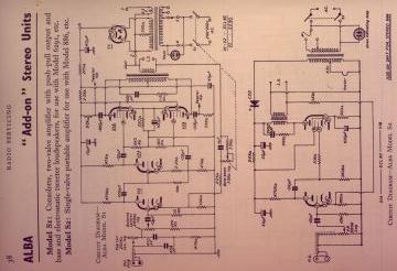 Alba S2 ;Stereo Adapter schematic circuit diagram